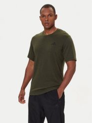 Adidas Koszulka techniczna Train Essentials Feelready Novelty JX2755 Zielony Regular Fit. Zielone koszulki sportowe męskie Adidas, m, bez wzorów, z syntetyku, bez ramiączek, na fitness i siłownię. Za 129.99 zł.