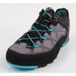 Buty Aku Rock Gore-tex 723241 czarne. Czarne obuwie trekkingowe damskie z gore-texu, bez zapięcia. Za 814.85 zł.
