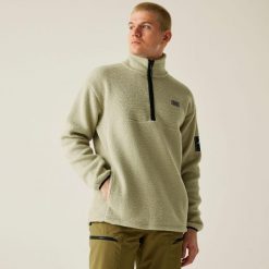 Polar męski z suwakiem 1/2 Twin Tip Dare 2b. Brązowe bluzy sportowe męskie Dare 2B, na zimę, m, bez wzorów, z polaru, bez kaptura, narciarskie. W wyprzedaży za 229.99 zł.