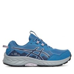 Buty do biegania Asics. Białe obuwie sportowe damskie Asics, bez wzorów, bez zapięcia, do biegania. Za 309.99 zł.