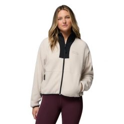 Bluza dresowa sportowa damska Sequoia Grove II FZ. Brązowe bluzy damskie Columbia, m, bez wzorów, z dresówki, sportowe, bez ramiączek, bez kaptura. Za 249.99 zł.