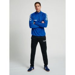 Kurtka sportowa dla dorosłych Hummel Core Poly Jacket. Niebieskie kurtki sportowe damskie Hummel, l, bez wzorów, bez ramiączek, bez kaptura, do piłki nożnej. Za 89.00 zł.