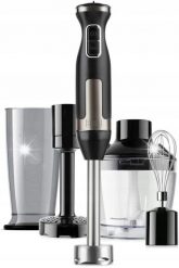 Blender Blender ręczny Black+Decker BXHBA1500E 1500W Funkcja Turbo 4 ostrza 0,8L. Czarne blendery NoName. Za 1,009.80 zł.