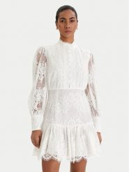 Bardot Sukienka koktajlowa Olessia 60268DB Écru Regular Fit. Sukienki damskie Bardot, bez wzorów, z syntetyku, wizytowe, bez kołnierzyka, bez ramiączek. Za 799.99 zł.