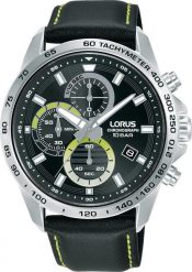 Zegarek Lorus Zegarek męski Lorus RM359JX9 czarny. Czarne zegarki męskie Lorus, bez wzorów. Za 469.00 zł.