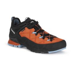Buty podejściowe męskie AKU M'S ROCK DFS GTX. Brązowe buty zimowe męskie Aku, bez wzorów, z materiału, bez obcasa, bez zapięcia. Za 954.00 zł.