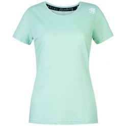 Koszulka damska Rafiki Mello LT. Zielone bluzki damskie RAFIKI, bez wzorów, sportowe, bez kołnierzyka, bez ramiączek. Za 248.25 zł.