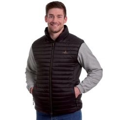Ogrzewana kurtka narciarski czlowiek Therm-ic Set PowerVest Heat bez Rekawów. Czarne kurtki męskie THERM-IC, m, bez wzorów, z puchu, bez kaptura. Za 1,099.00 zł.