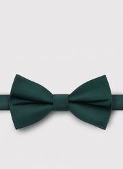 PAKO LORENTE – Basicowa gładka zielona mucha. Zielone krawaty i muchy Pako Lorente, bez wzorów, eleganckie. Za 99.99 zł.