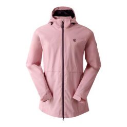 Kurtka Wodoodporna Damska Switch Up II. Czerwone kurtki sportowe damskie Dare 2B, xs, bez wzorów, z tkaniny, bez ramiączek, z kapturem, trekkingowe. Za 589.99 zł.