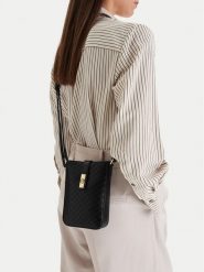 MEXX Torebka CEO-MEXX-L-013-09 Czarny. Czarne listonoszki damskie Mexx, bez wzorów, z materiału, bez dodatków. Za 99.99 zł.