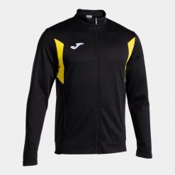 Kurtka z dresu Joma Winner III. Czarne kurtki męskie Joma, m, bez wzorów, z dresówki, sportowe, bez kaptura. Za 251.00 zł.