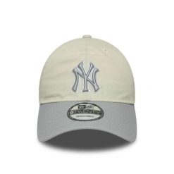 Czapka baseballowa 9twenty New York Yankees. Brązowe czapki damskie New Era, z aplikacjami, z bawełny. Za 139.15 zł.