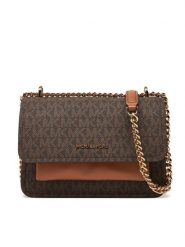 MICHAEL Michael Kors Torebka 32R5GC7C1B Brązowy. Brązowe torebki wizytowe damskie MICHAEL Michael Kors, bez wzorów, ze skóry, bez dodatków. Za 679.99 zł.