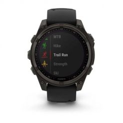 Zegarek sportowy Garmin Fenix 8 AMOLED Solar Sapphire 47mm Titanium Carbon Gray. Niebieskie zegarki sportowe Garmin, bez wzorów. Za 4,393.99 zł.