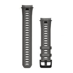 Silikonowy pasek do zegarka Garmin Instinct® E 45mm. Szare zegarki damskie Garmin. Za 198.50 zł.