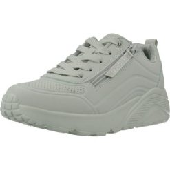 Buty SKECHERS UNO LITE - EASY ZIP Zielony. Zielone buty zimowe męskie Skechers, bez wzorów, bez obcasa, bez zapięcia. Za 174.99 zł.