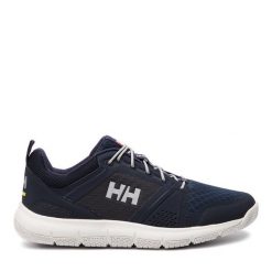 Buty do sportów wodnych Helly Hansen. Niebieskie buty sportowe męskie Helly Hansen, bez wzorów, bez zapięcia, żeglarskie. Za 679.99 zł.