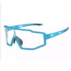 Okulary rowerowe / sportowe fotochrom ROCKBROS UV400 (SP225BL) niebieskie. Niebieskie okulary przeciwsłoneczne damskie ROCKBROS. Za 99.00 zł.