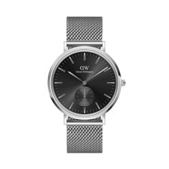 Zegarek Daniel Wellington. Szare zegarki męskie Daniel Wellington, bez wzorów, srebrne. Za 609.99 zł.