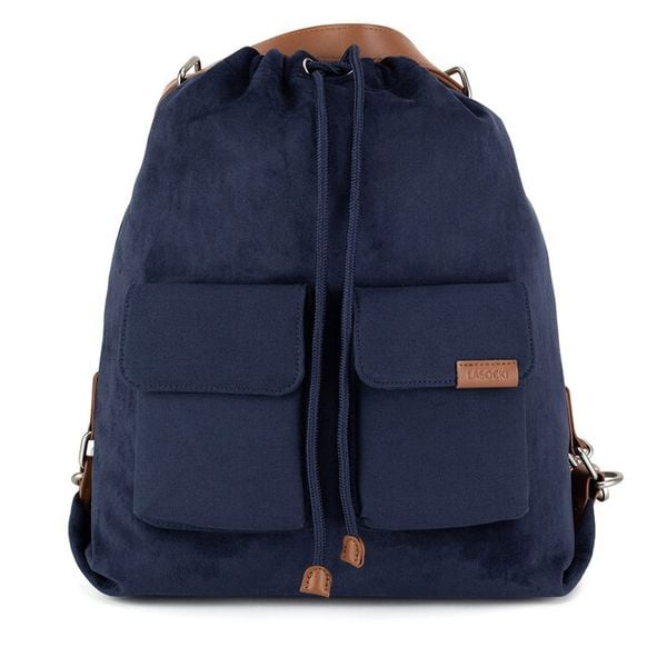 Plecak Lasocki. Niebieskie plecaki damskie Lasocki, bez wzorów. Za 139.99 zł.