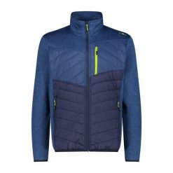 Bluza męska turystyczna CMP 33H5787. Niebieskie bluzy męskie CMP, m, bez wzorów, sportowe, bez ramiączek, bez kaptura. W wyprzedaży za 258.99 zł.