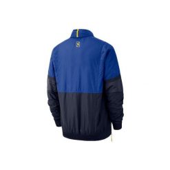 Kurtka męska nike nba golden state warriors courtside jacket courtside rush blue. Niebieskie kurtki męskie Nike, m, bez wzorów, z nylonu, bez kaptura, do biegania. Za 569.00 zł.