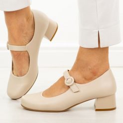 Cieliste półbuty damskie Sergio Leone Pb416. Półbuty damskie Sergio Leone, na lato, bez wzorów, z materiału, biznesowe, z okrągłym noskiem, bez obcasa, na obcasie, bez zapięcia. Za 179.00 zł.