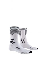 Skarpety rowerowe X-SOCKS BIKE RACE 4.0. Białe skarpety męskie X-Socks, bez wzorów, z materiału. Za 55.00 zł.