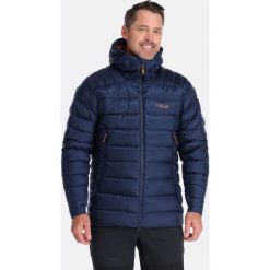 Kurtka męska Rab Electron Pro Jacket Deep Ink r. L (QDN-85). Kurtki męskie RAB, l, bez wzorów, bez kaptura. Za 1,240.22 zł.