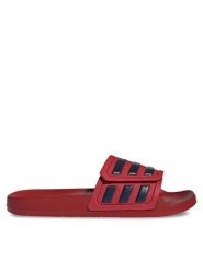 Adidas Klapki Adilette TND Slides GX9707 Czerwony. Czerwone klapki damskie Adidas, bez wzorów, z tworzywa sztucznego, bez zapięcia. Za 119.99 zł.
