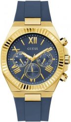 Zegarek Guess Zegarek męski Guess GW1011G2 niebieski. Niebieskie zegarki męskie Guess, z aplikacjami. Za 849.00 zł.