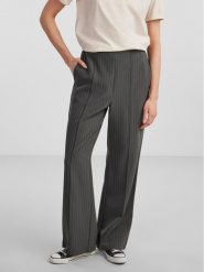Pieces Spodnie materiałowe 17130407 Szary Loose Fit. Szare spodnie materiałowe damskie Pieces, bez wzorów, z materiału. Za 139.99 zł.