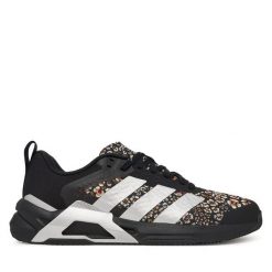 Buty na siłownię adidas. Czarne obuwie sportowe damskie Adidas, bez wzorów, bez zapięcia, na fitness i siłownię. Za 399.99 zł.