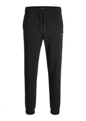 Spodnie dresowe JJ REBEL. Czarne spodnie sportowe męskie bonprix, m, bez wzorów, z dresówki. Za 84.99 zł.