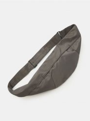 Nerka na zamek z regulowanym paskiem - szary. Szare saszetki i nerki męskie Sinsay, bez wzorów. Za 35.99 zł.