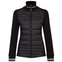 Kurtka Damska Icy Hybrid Padded Jacket. Czarne kurtki sportowe damskie Dare 2B, xs, bez wzorów, z puchu, bez ramiączek, bez kaptura, trekkingowe. Za 197.99 zł.