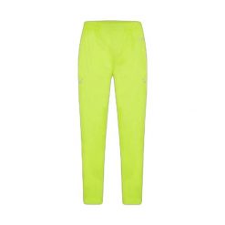 Zipperowane spodnie przeciwdeszczowe Mac In A Sac. Żółte spodnie sportowe damskie Mac In A Sac, na lato, bez wzorów, sportowe, trekkingowe. Za 286.00 zł.