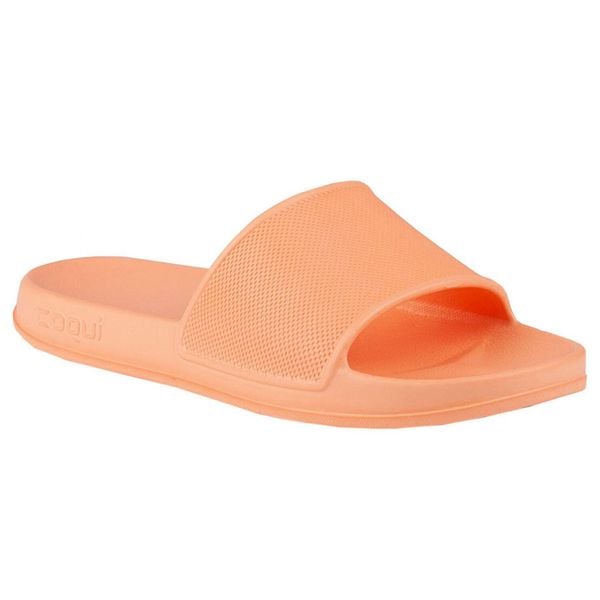 Damskie/sandały Tora. Brązowe sandały damskie Coqui, bez wzorów, z materiału, z otwartym noskiem, bez obcasa, bez zapięcia. Za 121.99 zł.