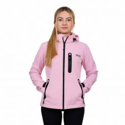 Kurtka SOFTGRIT PROS SPORT damska. Czarne kurtki sportowe damskie Pros, m, bez wzorów, z dzianiny, bez ramiączek, bez kaptura. Za 299.00 zł.