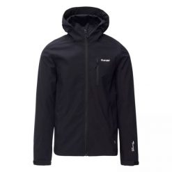 Kurtka męska Softshell Hi-Tec Avanir - czarna, Rozmiar XXXL. Czarne kurtki sportowe męskie Hi-tec, l, bez wzorów, z elastanu, bez kaptura, na fitness i siłownię. Za 154.99 zł.