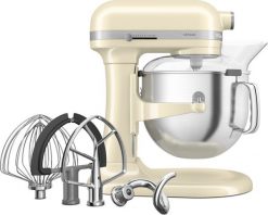 Mikser Artisan 70 6,6 l kremowy. Białe miksery KITCHENAID. Za 4,799.00 zł.