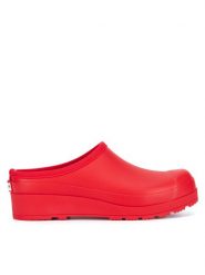 Hunter Kalosze WFF1002RMA-LRD Czerwony. Czerwone kalosze damskie Hunter, bez wzorów, z kauczuku, bez zapięcia. Za 249.99 zł.