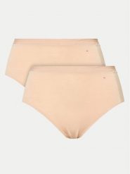 Triumph Komplet 2 par fig klasycznych z wysokim stanem Smart Natural 10214889 Beżowy. Brązowe majtki damskie Triumph. Za 69.99 zł.