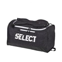 Torba piłkarska podróżna Select LAZIO czarna 65 L. Czarne torby podróżne damskie SELECT SPORT, bez wzorów, z materiału, małe. Za 81.76 zł.