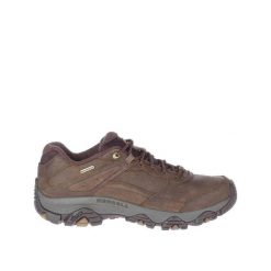 Buty trekkingowe Merrell Moab Adventure III Marron. Brązowe trekkingi męskie Merrell, z materiału, bez zapięcia. Za 673.30 zł.