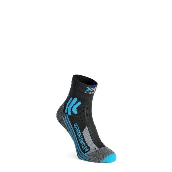 Skarpety trekkingowe damskie X-Socks Trek Outdoor Low Cut. Szare skarpetki damskie X-Socks, bez wzorów. Za 109.17 zł.