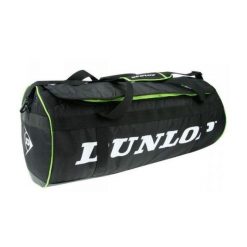 Torba sportowa Dunlop Biomimetic Large Holdall. Czarne torby podróżne damskie Dunlop, bez wzorów, z materiału, na ramię, duże. Za 219.99 zł.