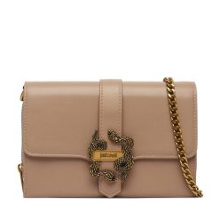 Portfel Just Cavalli. Brązowe portfele damskie Just Cavalli. Za 689.99 zł.