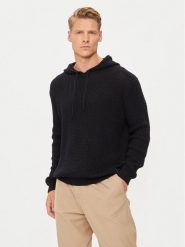 Guess Sweter M4YR09 Z3FB1 Czarny Regular Fit. Czarne swetry męskie Guess, m, z aplikacjami, z bawełny, bez kołnierzyka, bez ramiączek. Za 229.99 zł.